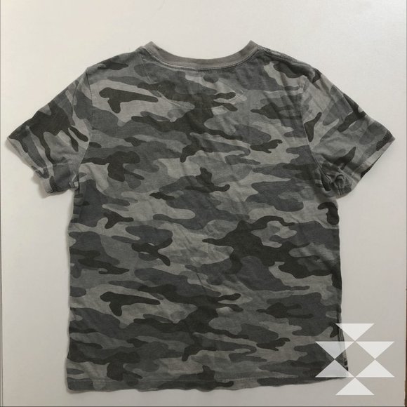 Kids Gap Short Sleeve Camo T-Shirt M Regular - Picture 2 of 6